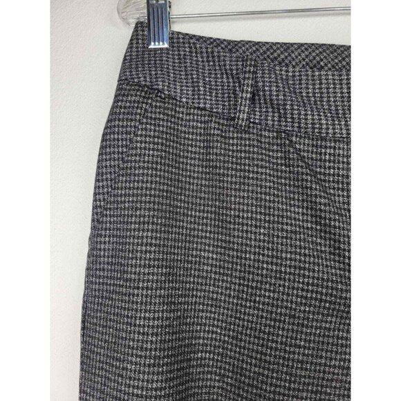 Worthington Size 8 District Check Modern Fit Wide Leg Women's Dress Pants - Picture 2 of 10